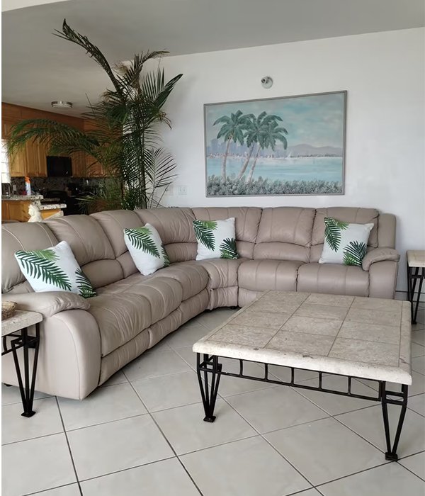 Living room in house rosarito beach