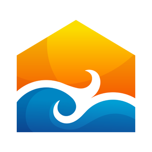beach house logo